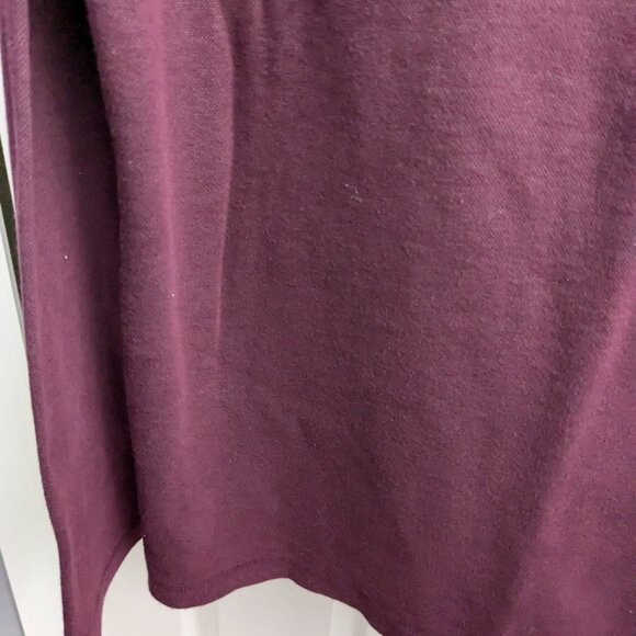 Apt. 9 Men's Burgundy Quarter-Zip Pullover, Size Large - Picture 6 of 11
